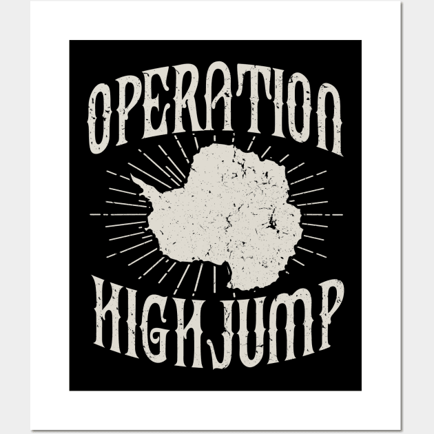 Operation Highjump, Vintage\Retro Design Wall Art by VintageArtwork